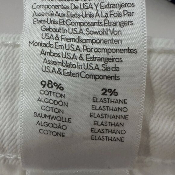 MOTHER Superior White High Waisted Tunnel Vision Totally Innocent Jeans 28 $258 - Picture 9 of 12